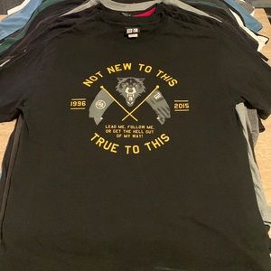 True Sf Clothing - Wolf “true to this” S/S tee - Size Large